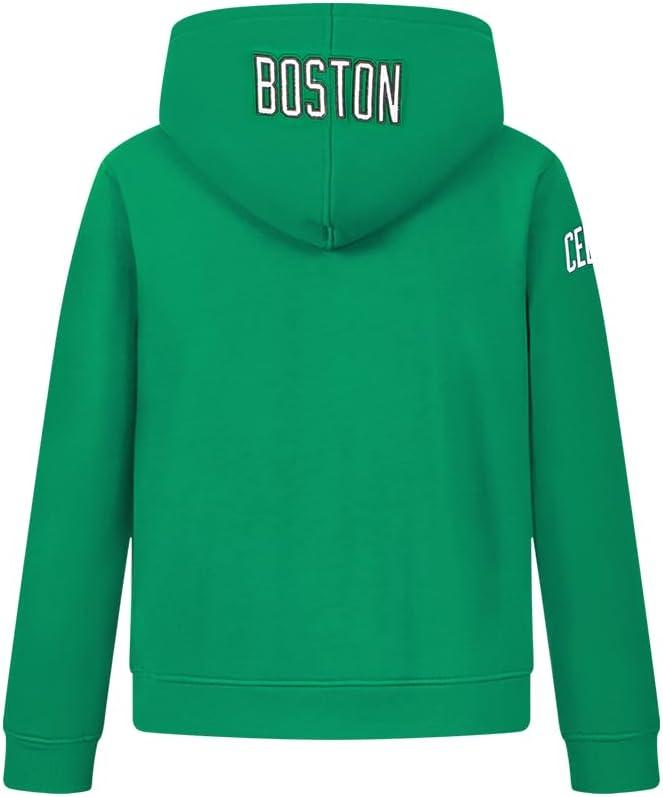 imagePro Standard NBA boys Big Boys Nba Classic Chenille Fleece Pull Over HoodieKelly Green