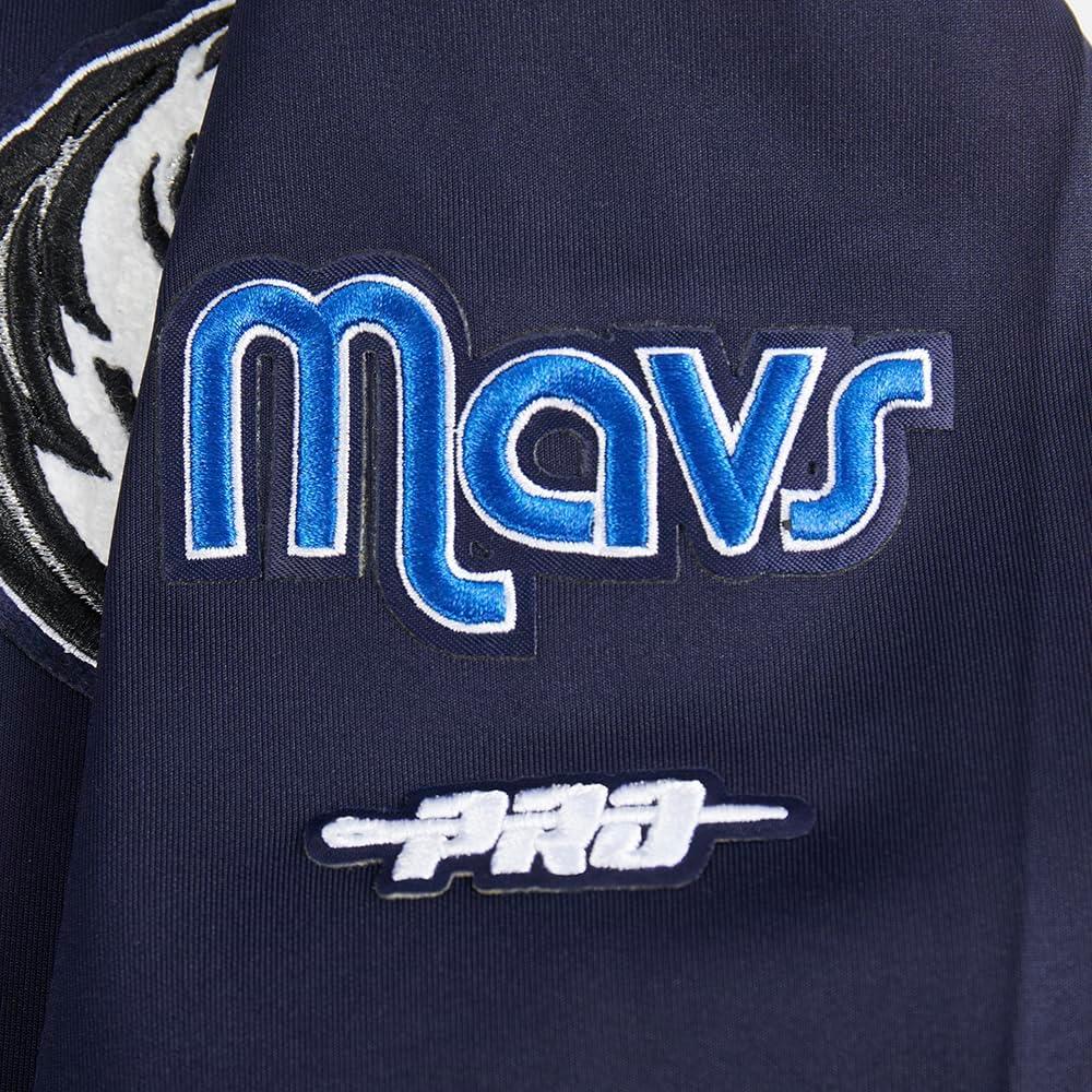imagePro Standard NBA boys Big Boys Nba Classic Chenille Tricot Track JacketMidnight Navy
