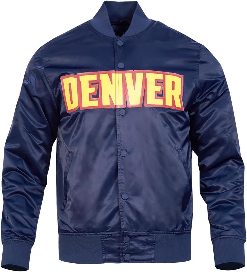 imagePro Standard NBA mens Mens Nba Classic Satin JacketMidnight Navy