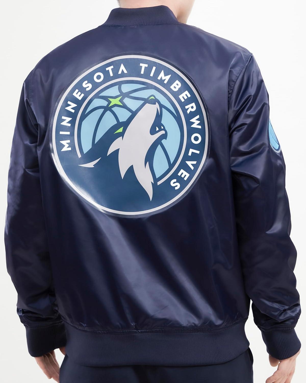 imagePro Standard NBA mens Mens Nba Classic Satin JacketMidnight Navy