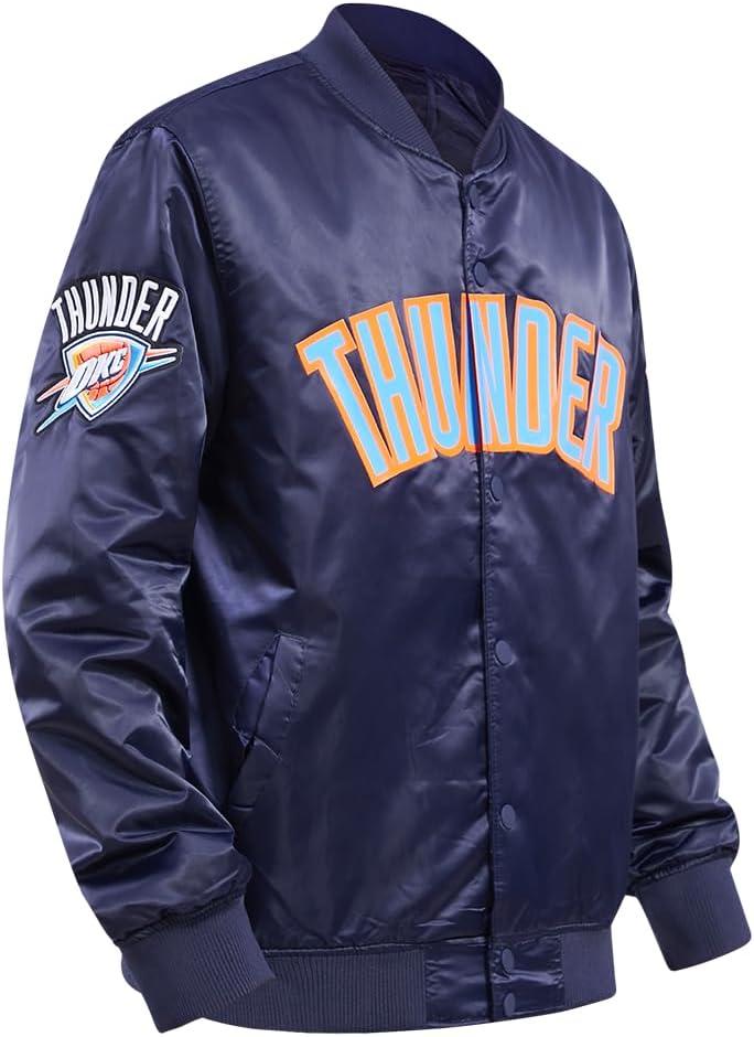 imagePro Standard NBA mens Mens Nba Classic Satin JacketMidnight Navy