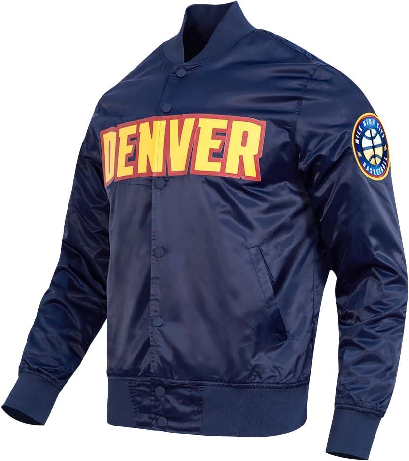 imagePro Standard NBA mens Mens Nba Classic Satin JacketMidnight Navy