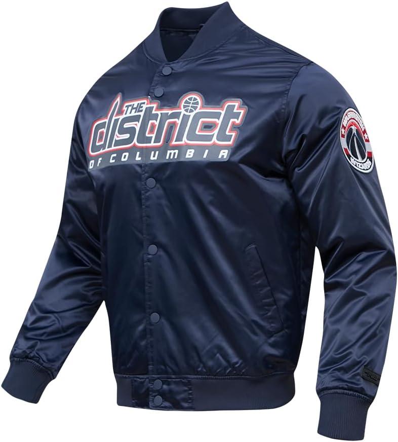 imagePro Standard NBA mens Mens Nba Classic Satin JacketMidnight Navy