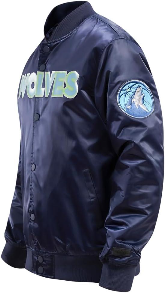 imagePro Standard NBA mens Mens Nba Classic Satin JacketMidnight Navy