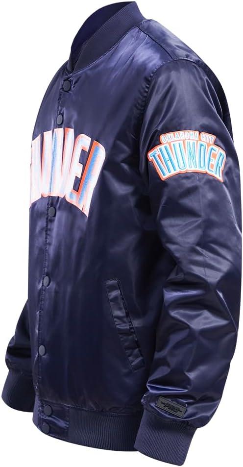 imagePro Standard NBA mens Mens Nba Classic Satin JacketMidnight Navy