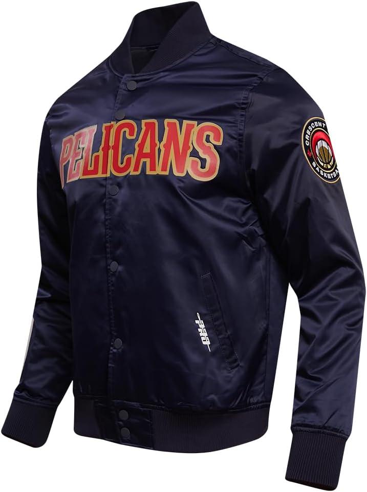 imagePro Standard NBA mens Mens Nba Classic Satin JacketMidnight Navy