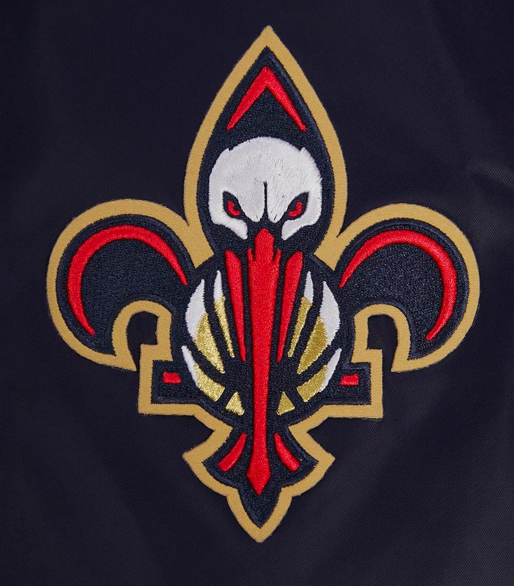 imagePro Standard NBA mens Mens Nba Classic Satin JacketMidnight Navy