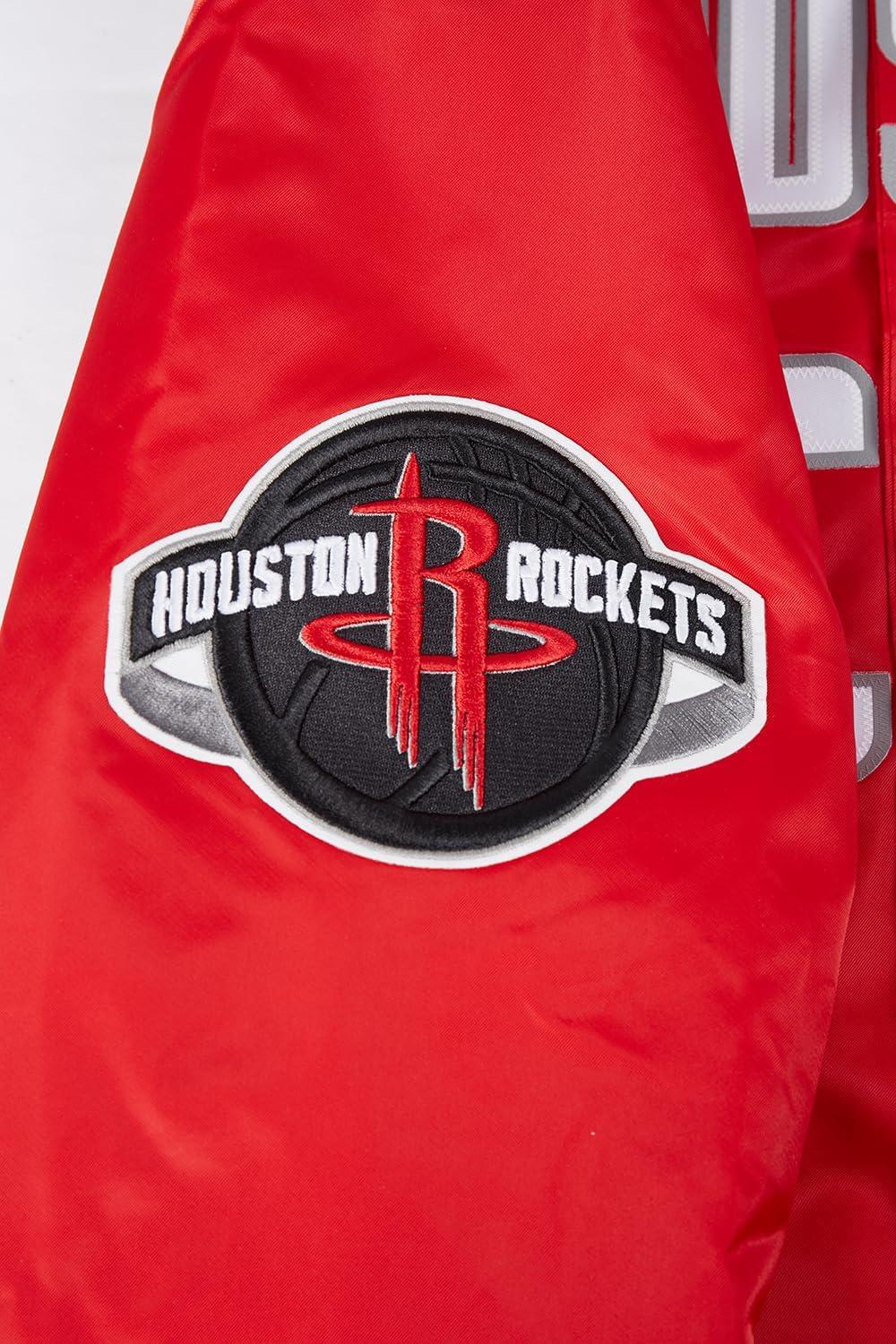 imagePro Standard NBA mens Mens Nba Classic Satin JacketRed