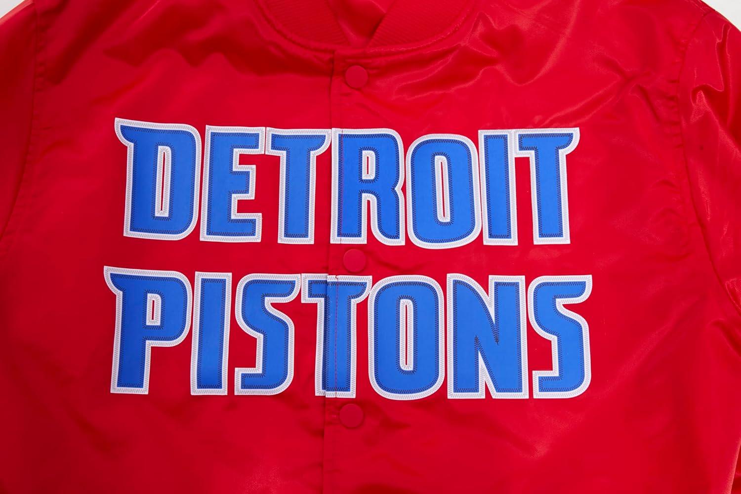 imagePro Standard NBA mens Mens Nba Classic Satin JacketRed