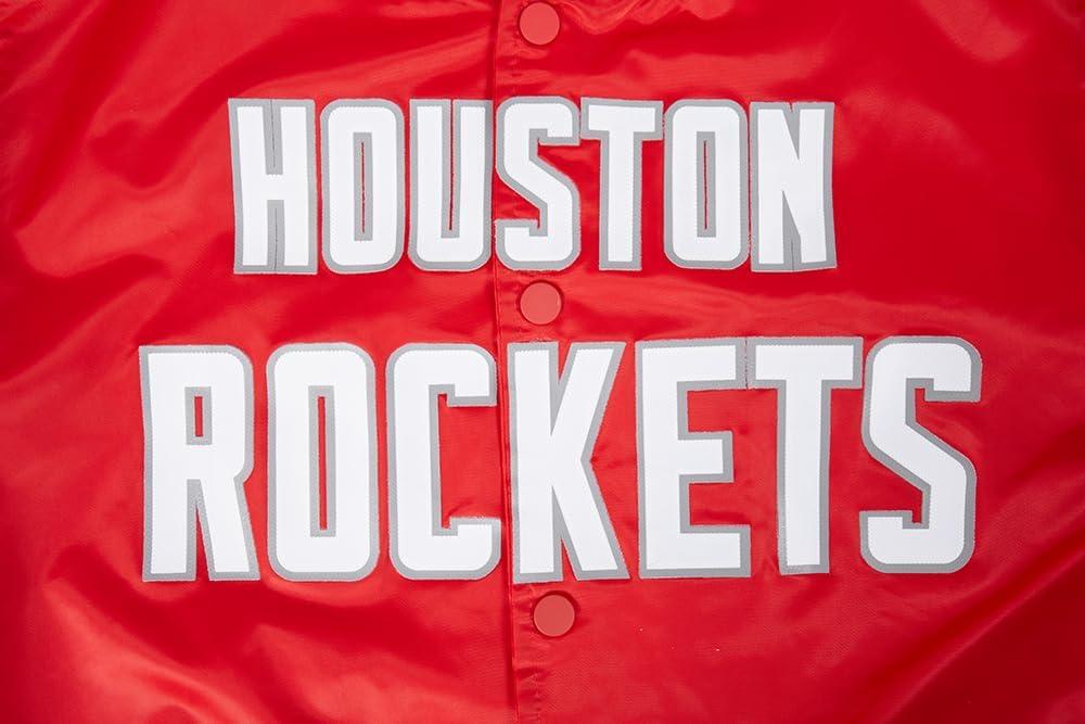 imagePro Standard NBA mens Mens Nba Classic Satin JacketRed