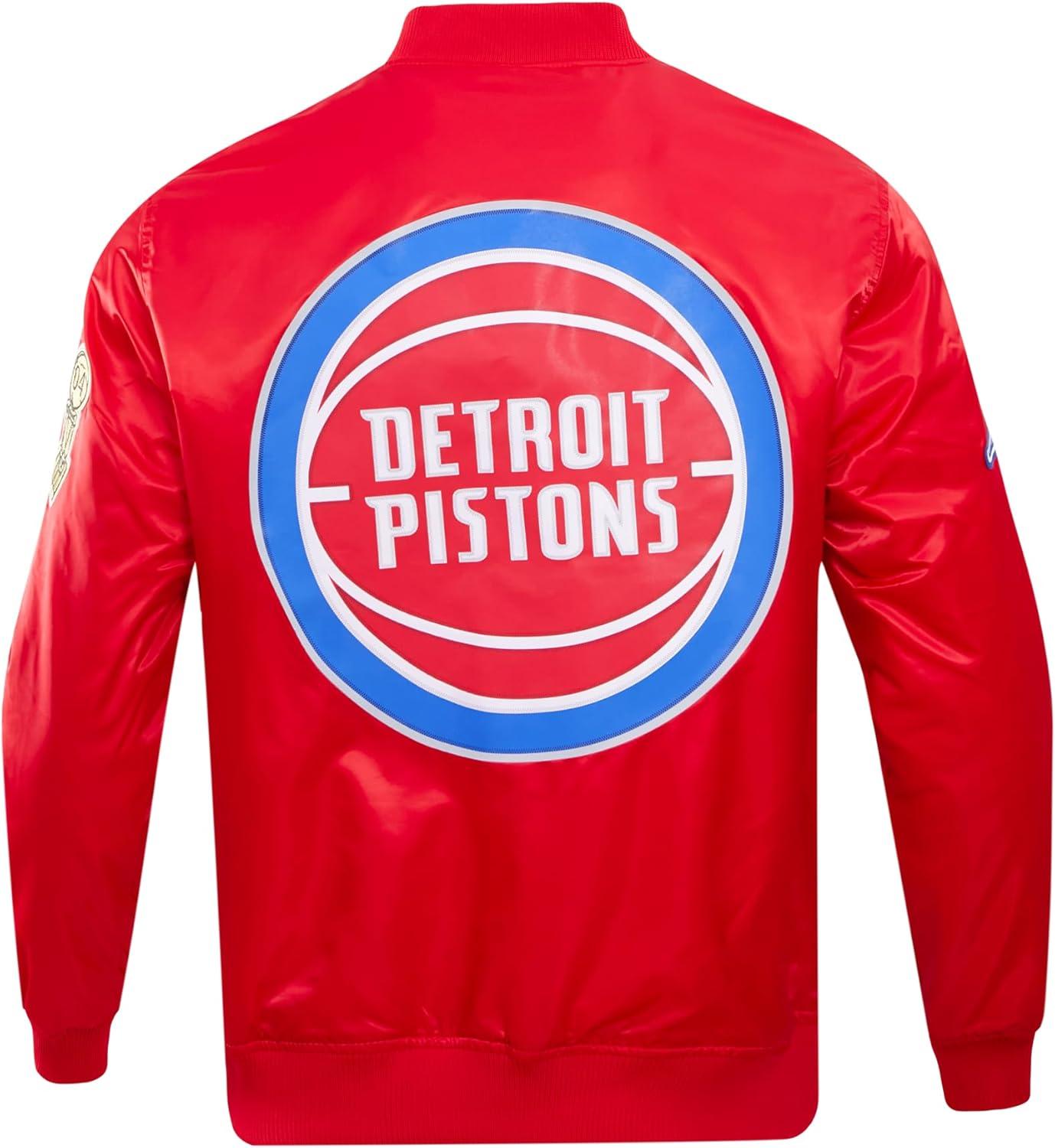 imagePro Standard NBA mens Mens Nba Classic Satin JacketRed