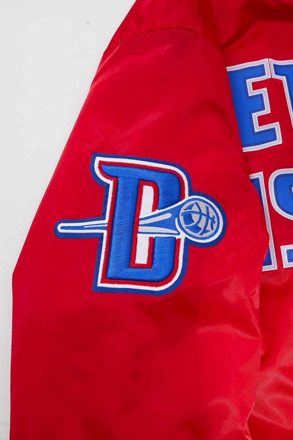 imagePro Standard NBA mens Mens Nba Classic Satin JacketRed