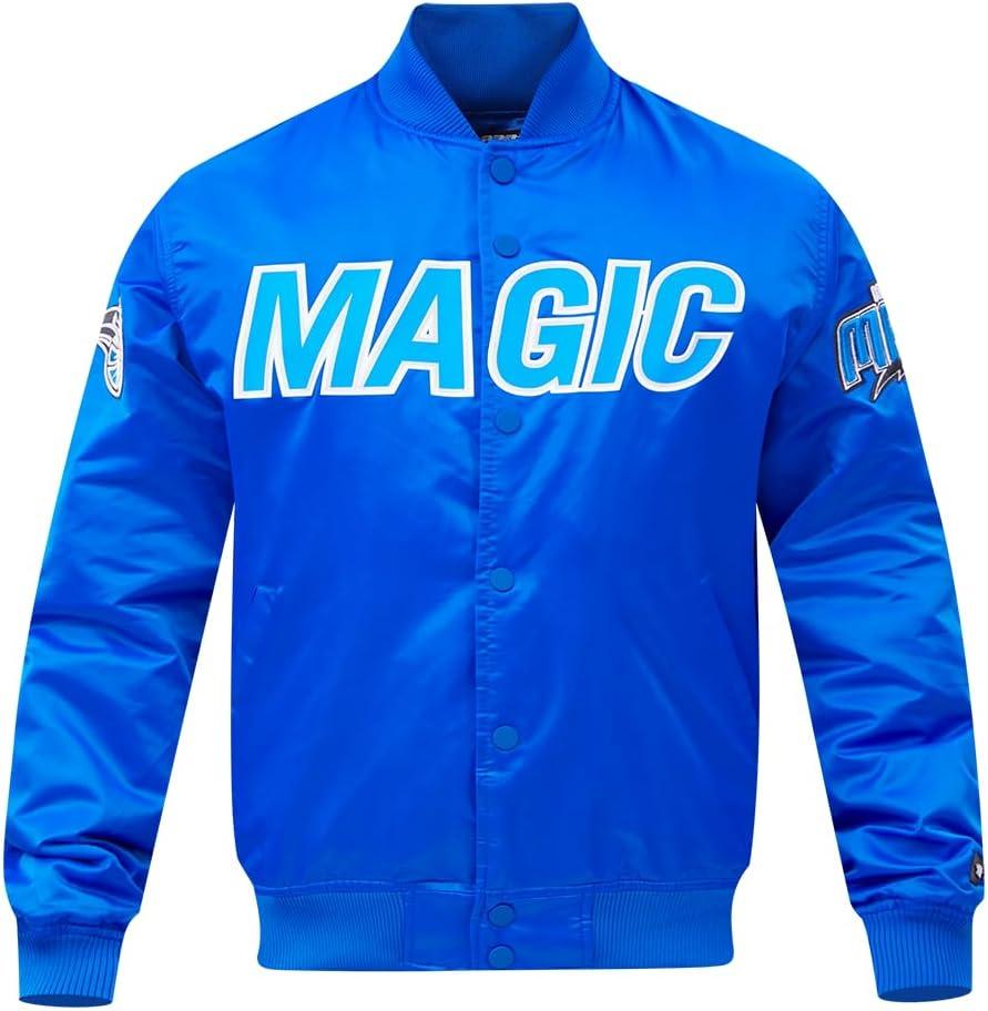 imagePro Standard NBA mens Mens Nba Classic Satin JacketRoyal Blue