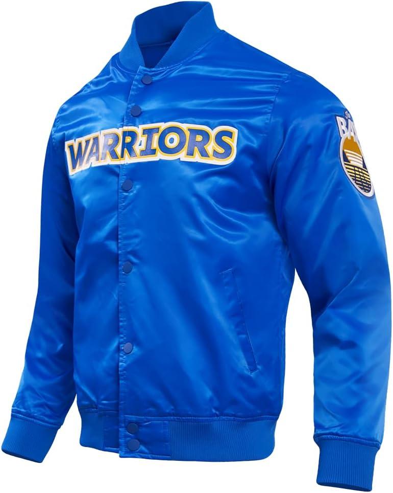 imagePro Standard NBA mens Mens Nba Classic Satin JacketRoyal Blue