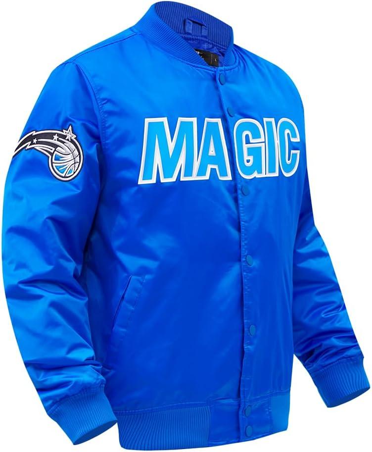 imagePro Standard NBA mens Mens Nba Classic Satin JacketRoyal Blue