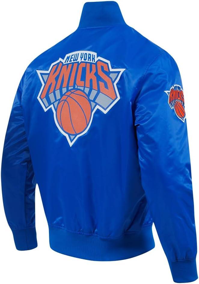 imagePro Standard NBA mens Mens Nba Classic Satin JacketRoyal Blue