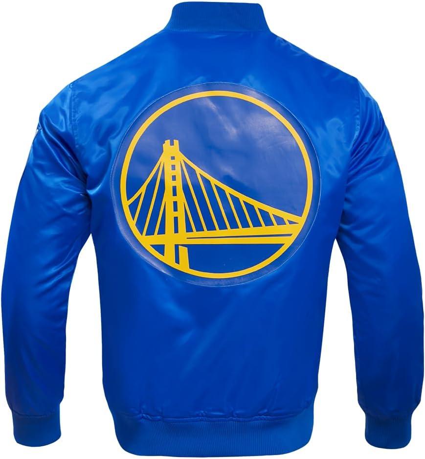 imagePro Standard NBA mens Mens Nba Classic Satin JacketRoyal Blue
