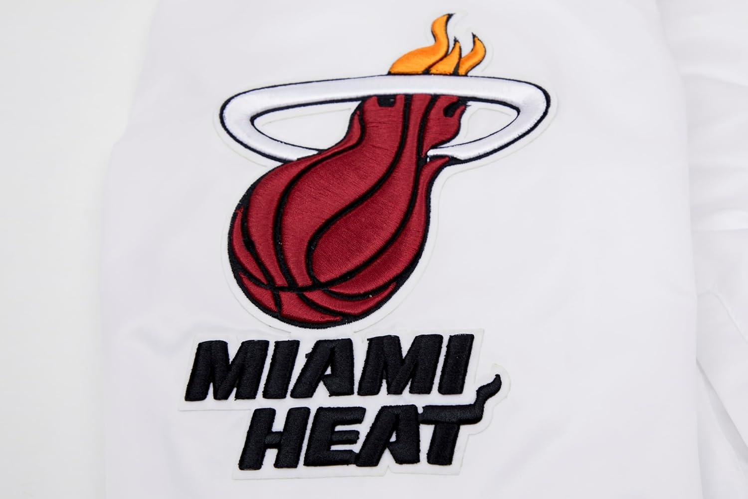 imagePro Standard NBA mens Mens Nba Classic Satin JacketWhite