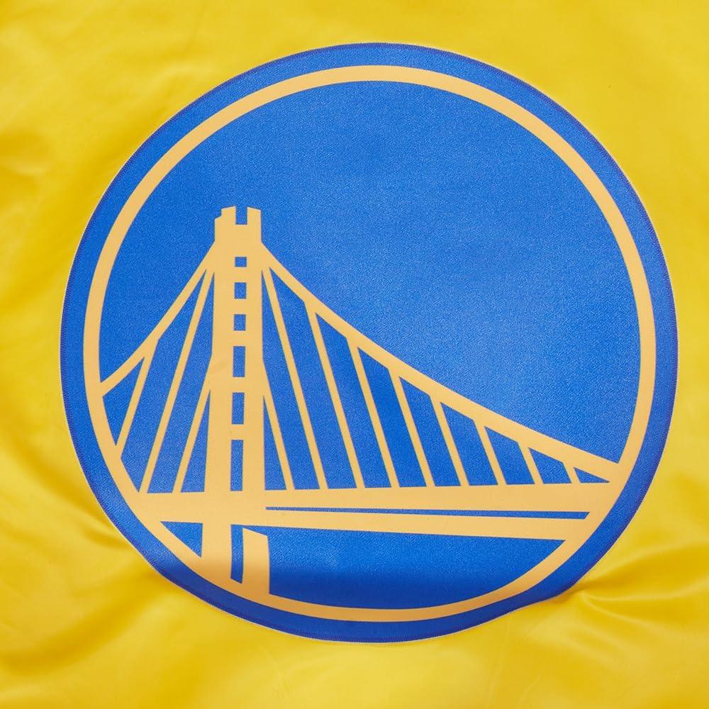 imagePro Standard NBA mens Mens Nba Classic Satin JacketYellow