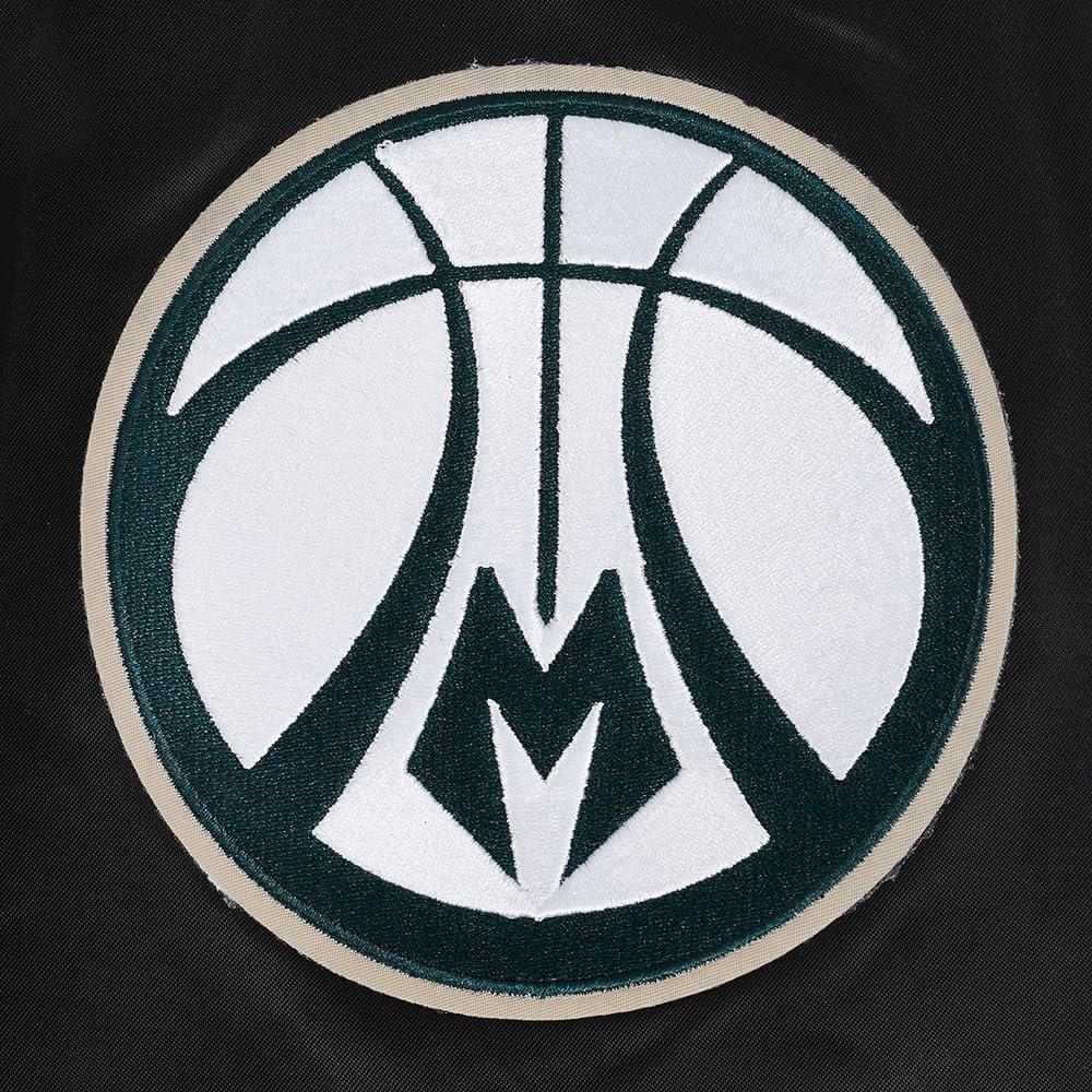 imagePro Standard NBA mens Mens Nba Mash Up Satin JacketBlack