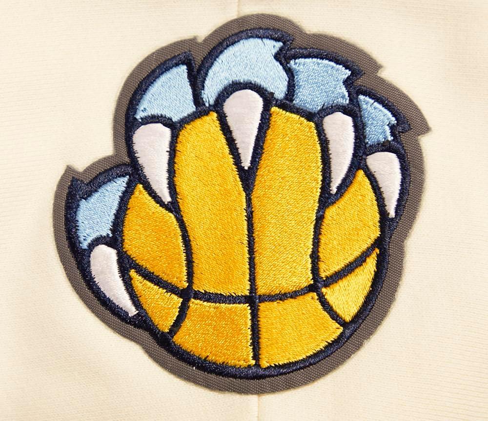 imagePro Standard NBA womens Womens Nba Retro Classics Brushed Back French Terry Cropped Pullover HoodieEggshell University Blue