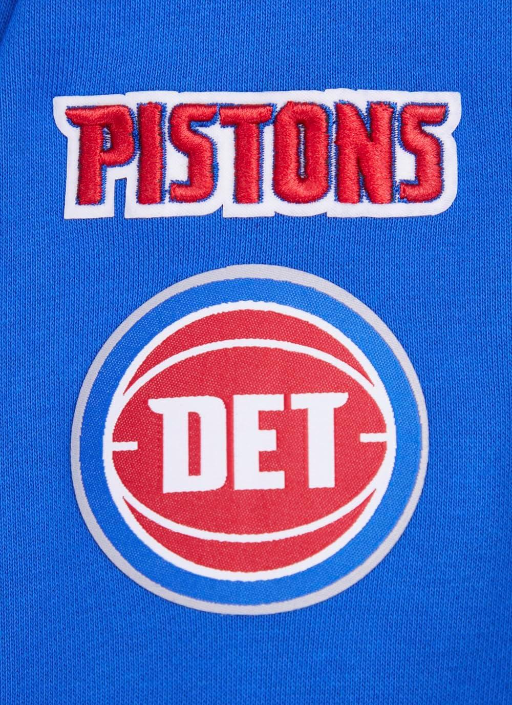 imagePro Standard NBA womens Womens Nba Retro Classics Brushed Back French Terry Cropped Pullover HoodieRoyal BlueRed