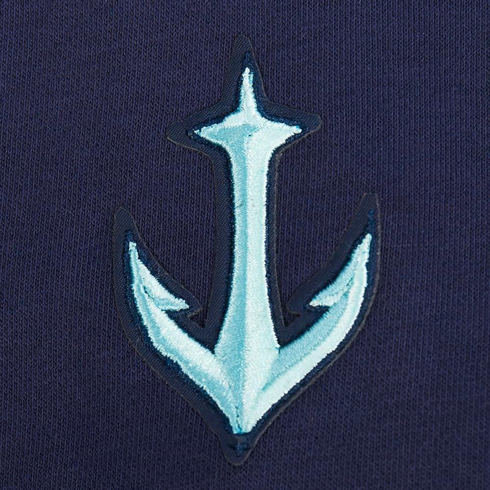 imagePro Standard NHL womens Womens Nhl Classic Chenille Brushed Back French Terry Crewneck SweatshirtMidnight Navy