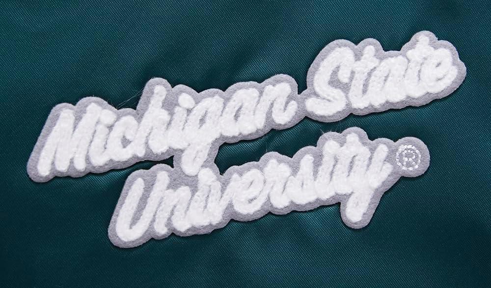 imagePro Standard Womens College Classic Essentials Satin JacketForest Green