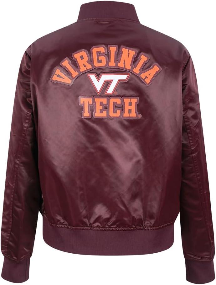 imagePro Standard Womens College Classic Essentials Satin JacketWine