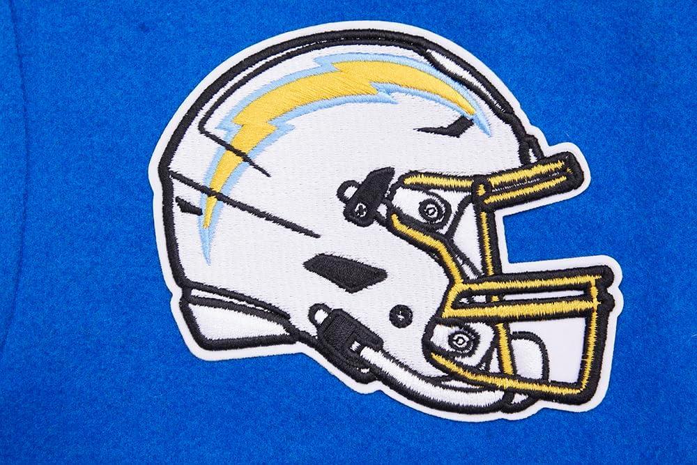 imagePro Standard Womens NFL Classic Chenille Varsity JacketRoyal BlueWhite