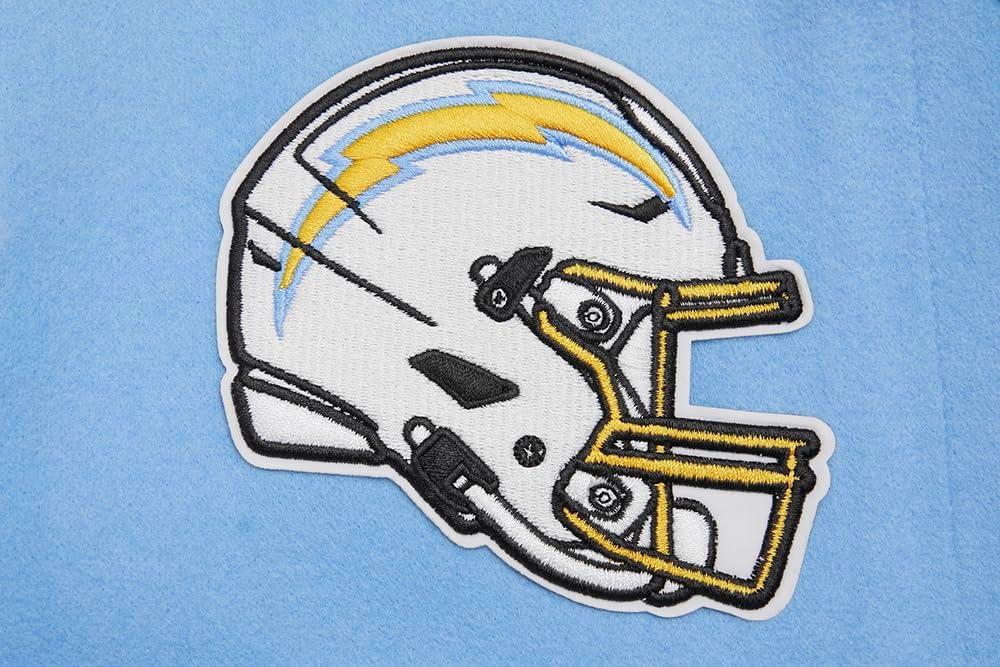 imagePro Standard Womens NFL Classic Chenille Varsity JacketUniversity BlueWhite