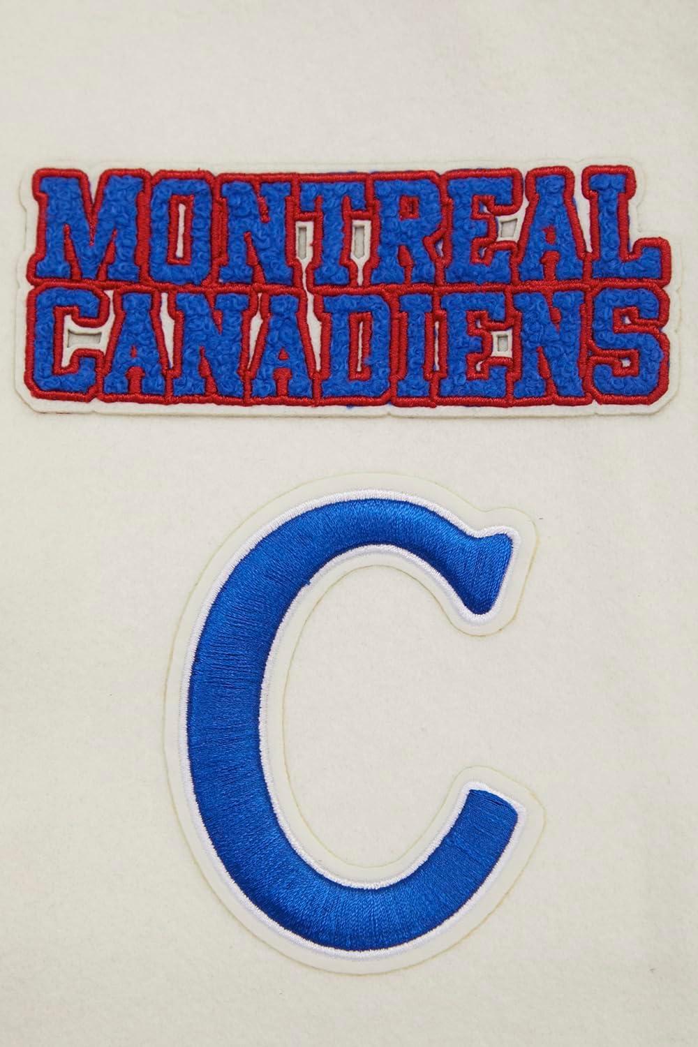 imagePro Standard Womens NHL Retro Classics Varsity JacketEggshell Red