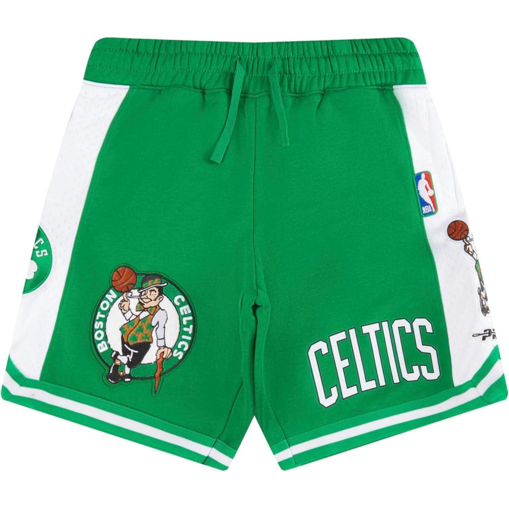 imageBig Boys NBA Classic Chenille Fleece Athletic ShortKelly Green