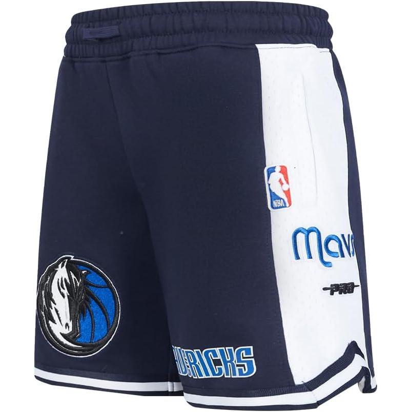 imageBig Boys NBA Classic Chenille Fleece Athletic ShortMidnight Navy