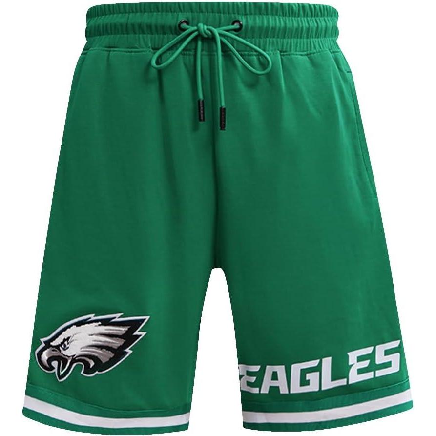 imageMens NFL Classic Chenille Cotton Double Knit ShortKelly Green