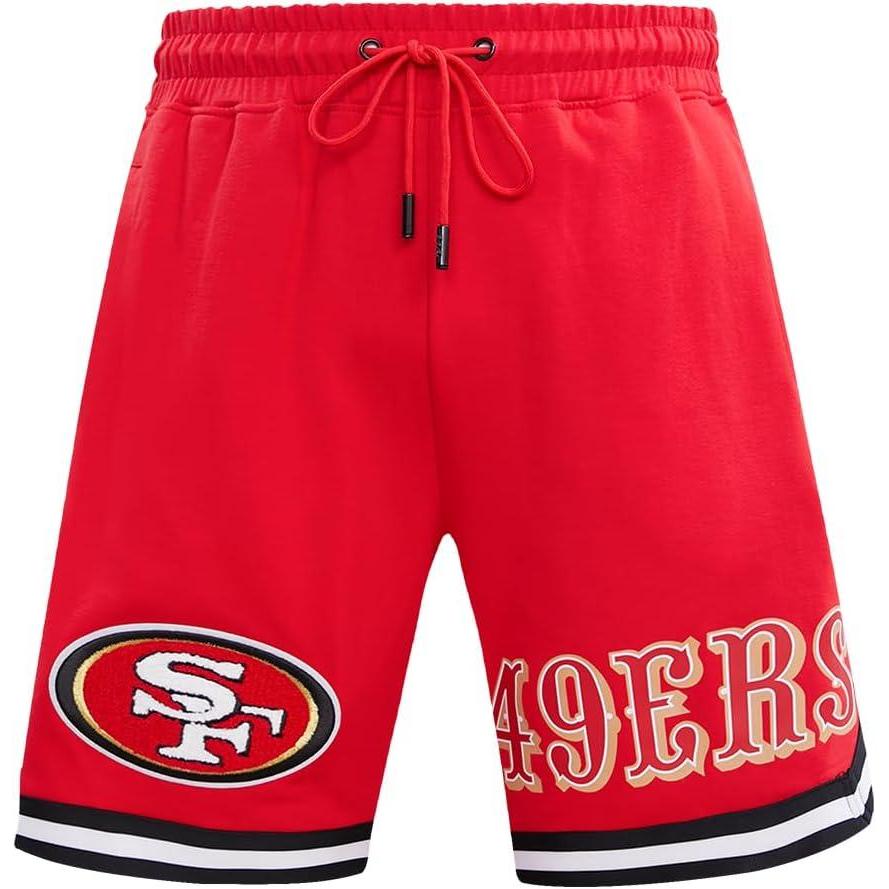 imageMens NFL Classic Chenille Cotton Double Knit ShortRed