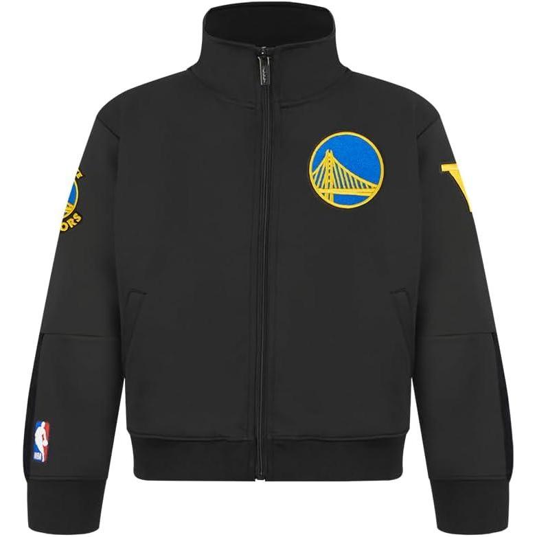 imagePro Standard Big Boys NBA Classic Chenille Tricot Track JacketBlack