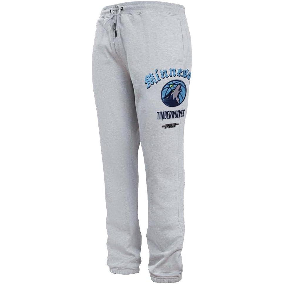 imagePro Standard Mens NBA Old English Rib SweatpantHeather Grey