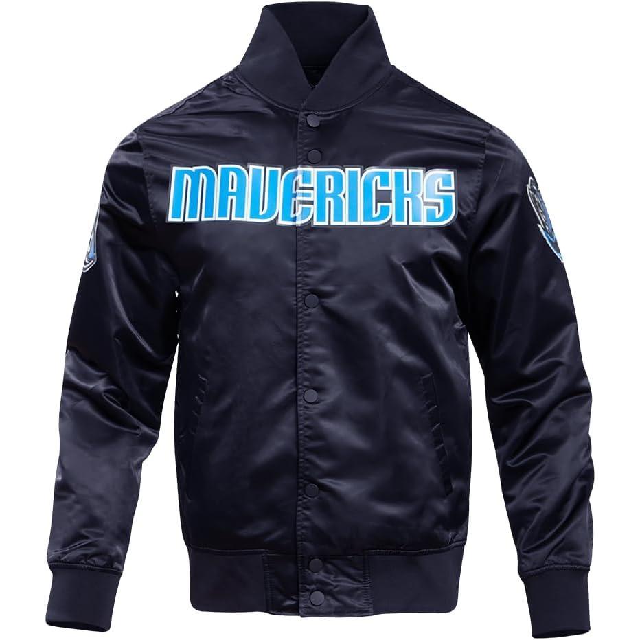 imagePro Standard NBA mens Mens Nba Classic Satin JacketMidnight Navy