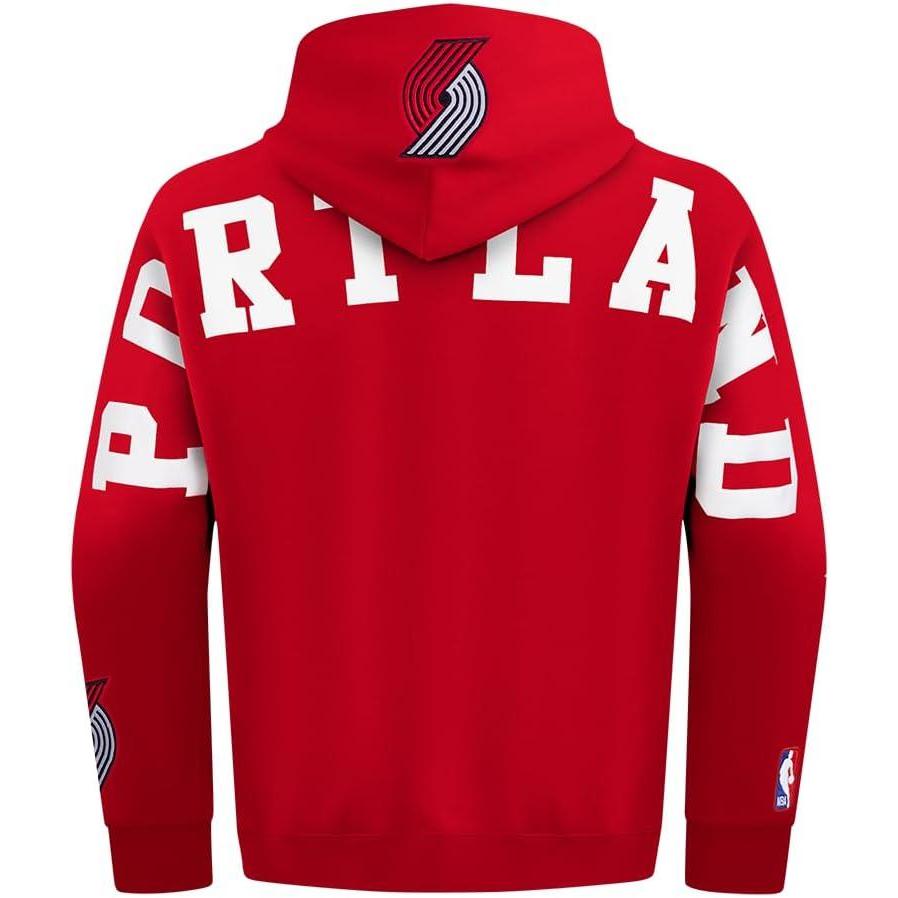 imagePro Standard NBA mens Mens Nba Wingspan Fleece Pull Over HoodieRed