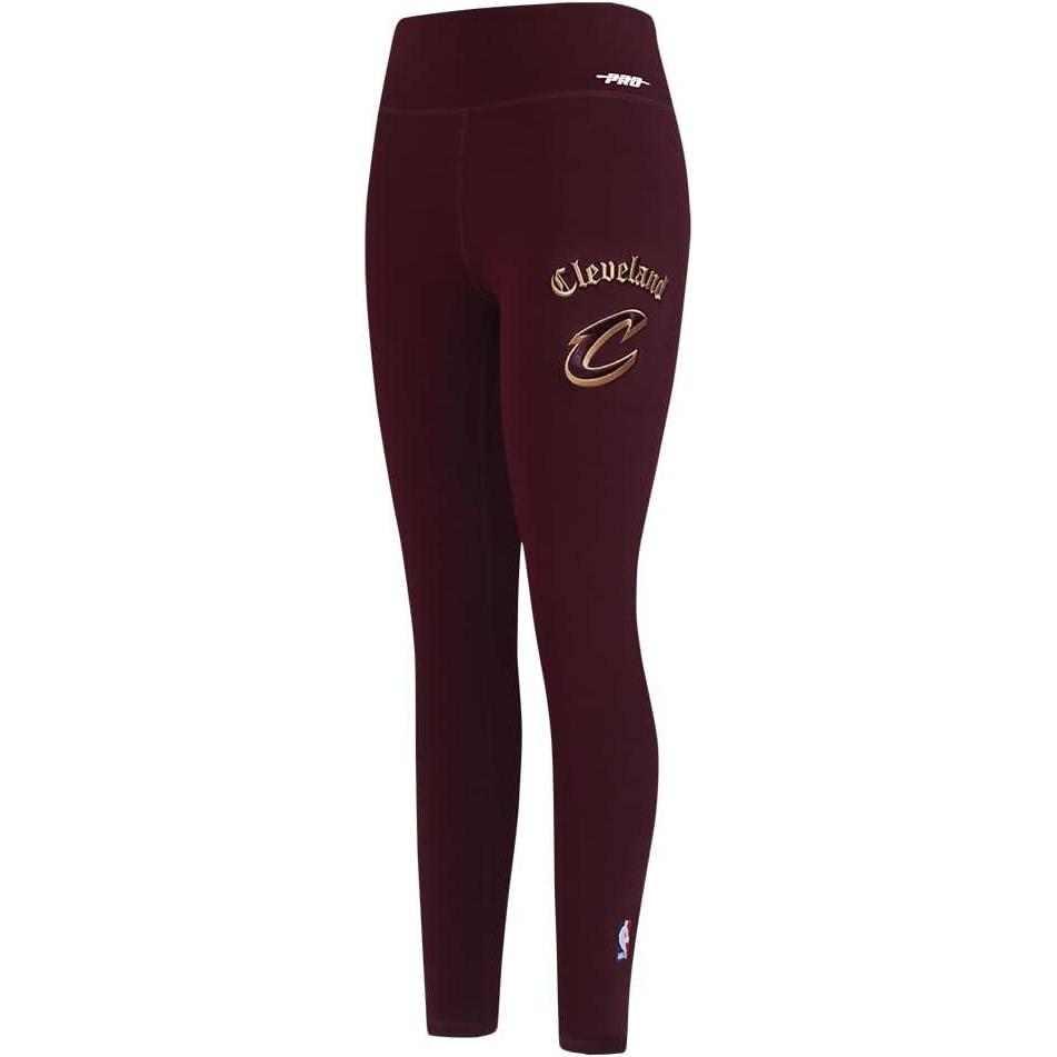 imagePro Standard Womens NBA Old English LeggingWine