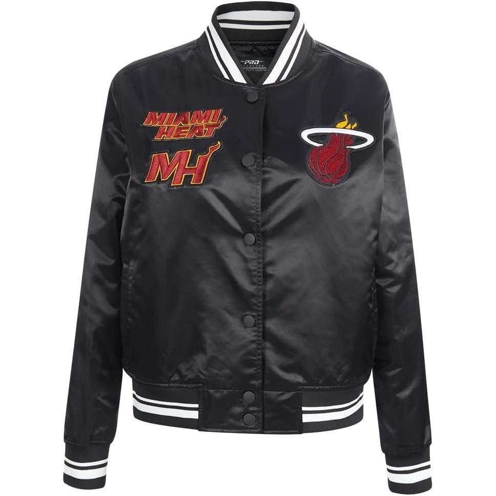 imagePro Standard Womens NBA Retro Classics Satin JacketBlack