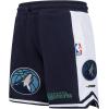 Big Boys NBA Retro Classics Fleece Athletic Short(Midnight Navy)