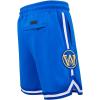 Mens NBA Classic Chenille Athletic Short(Royal Blue)