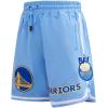 Mens NBA Classic Chenille Athletic Short(University Blue)