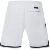 Mens NBA Classic Chenille Athletic Short(White/Royal Blue)