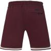 Mens NBA Classic Chenille Athletic Short(Wine)