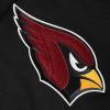Mens NFL Classic Chenille Cotton Double Knit Short(Arizona Cardinals  Black)