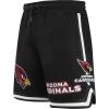 Mens NFL Classic Chenille Cotton Double Knit Short(Arizona Cardinals  Black)