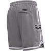 Mens NFL Classic Chenille Cotton Double Knit Short(Gray)